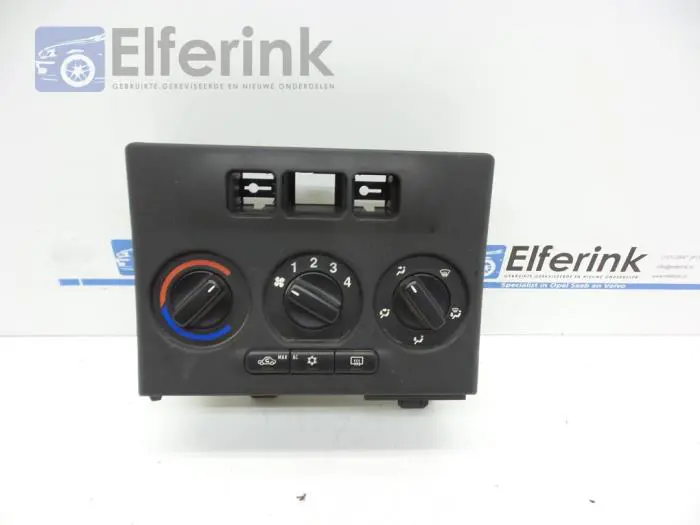 Heater control panel Opel Zafira