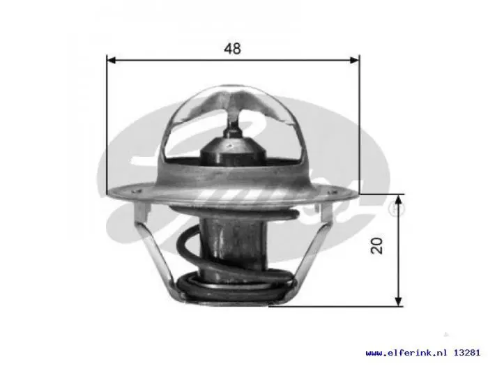 Thermostat Saab 96