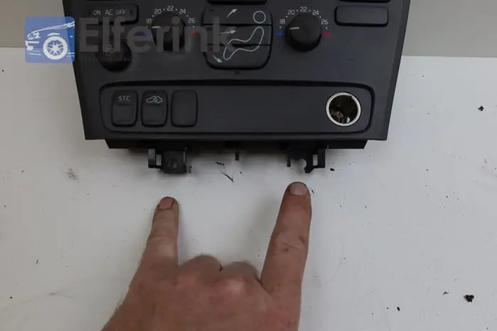 Heater control panel Volvo V70/S70