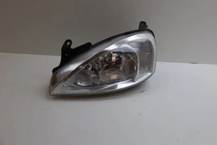 Headlight, left Opel Corsa