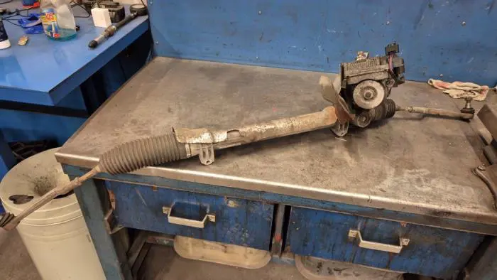 Power steering box Mercedes A-Klasse