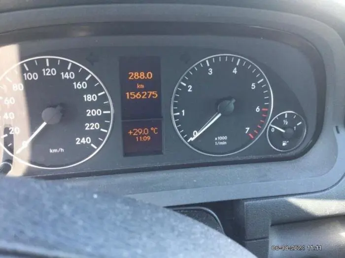 Odometer KM Mercedes A-Klasse