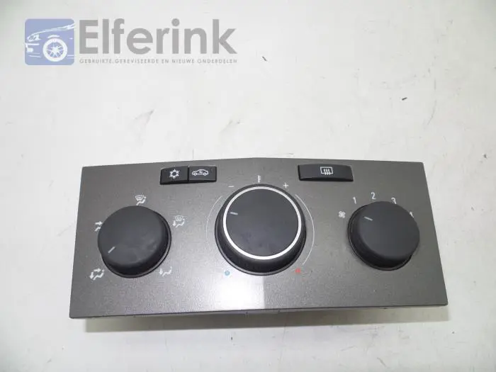 Heater control panel Opel Zafira B